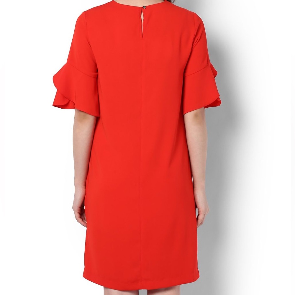 Pinkblush red maternity knee length dress
